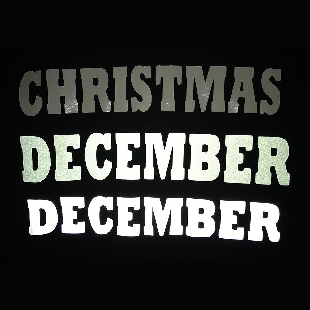 Reflective, Silver Stretchable Reflective Film Heat Transfer Vinyl 19" HTV