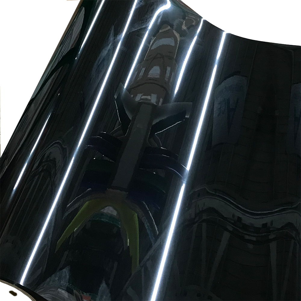 Metallic, Black Heat Transfer Vinyl 19"