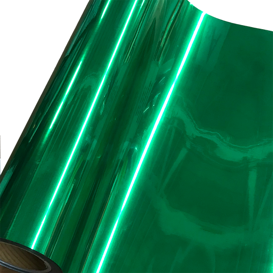 Metallic, Green Heat Transfer Vinyl 19"