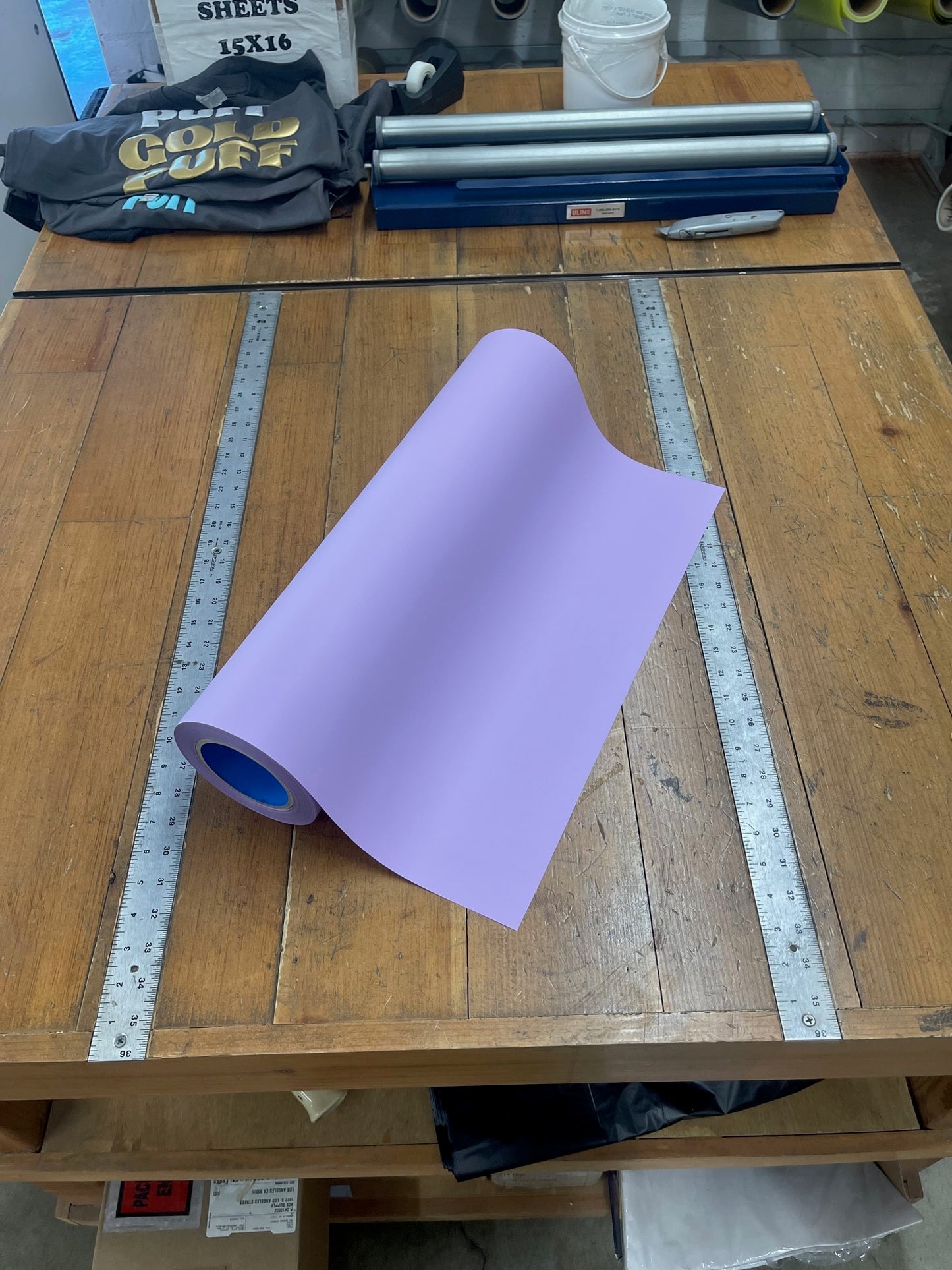 Puff Lilac Heat Transfer Vinyl 19" HTV