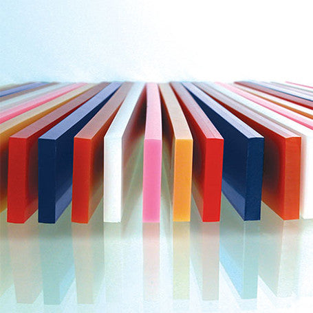 SQUEEGEE BLADE 60 DUROMETER ORANGE SOFT  Made in Italy