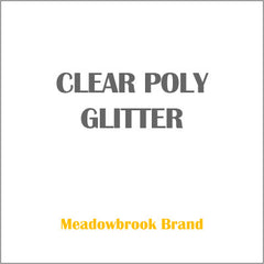 GLITTER CLEAR POLY 0.008