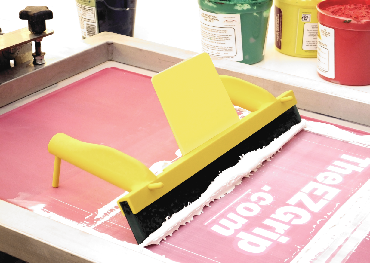 The EZ Grip Screen Printing Squeegee