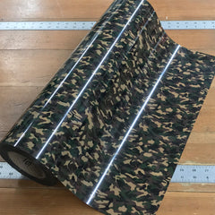 Foil, Camo Camouflage  Green Heat Transfer Vinyl 19" HTV