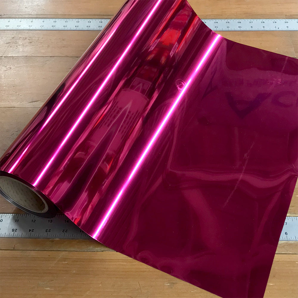Foil, Hot Pink Heat Transfer Vinyl 19 HTV