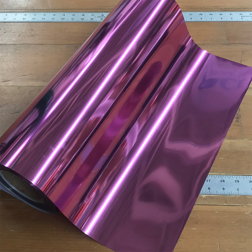 Foil, Pink Heat Transfer Vinyl 19" HTV