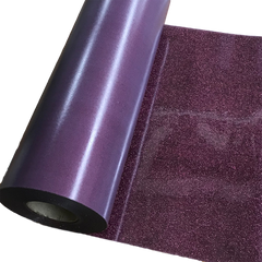Glitter, Burgundy Heat Transfer Vinyl 19" HTV
