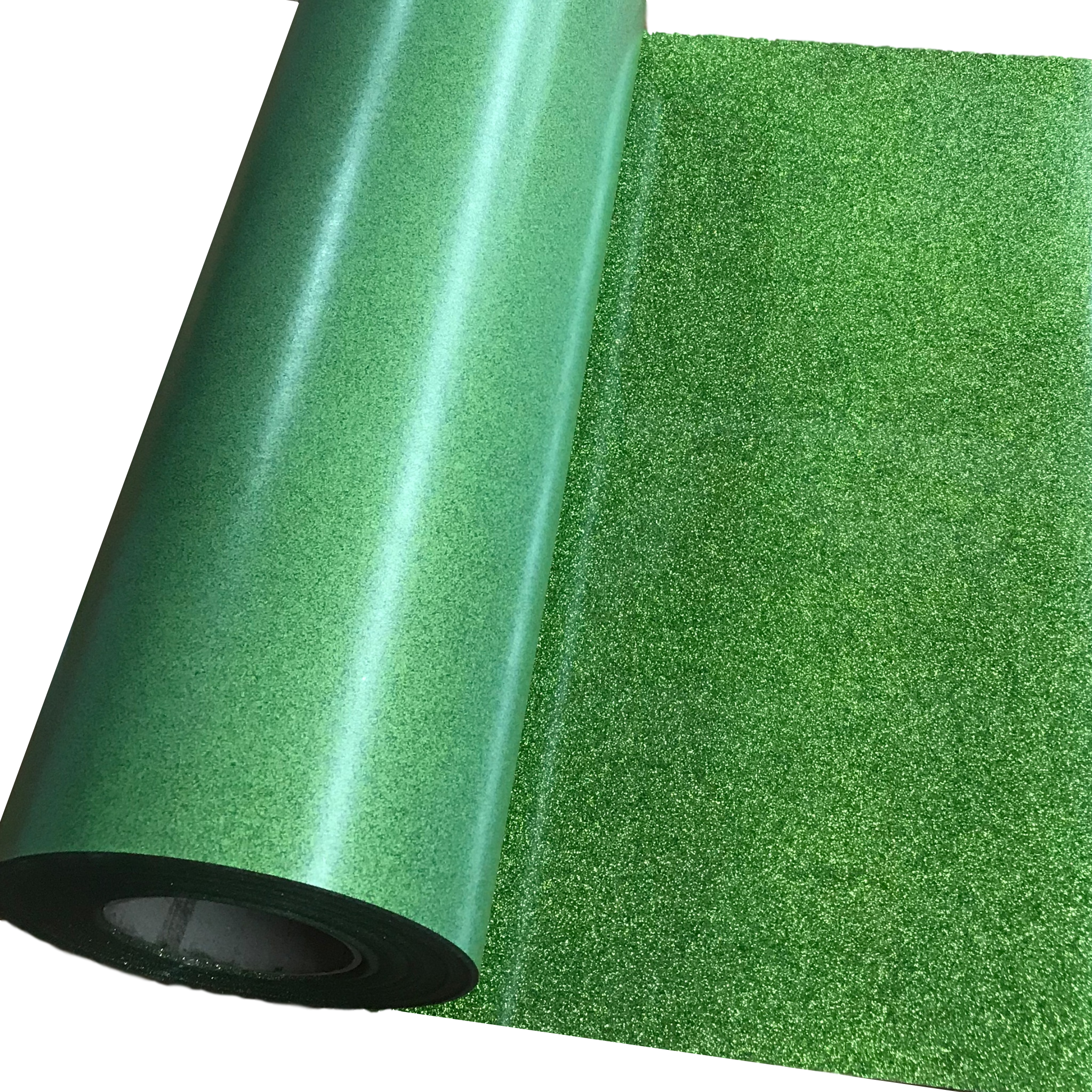 Glitter, Lime Green Heat Transfer Vinyl 19" HTV