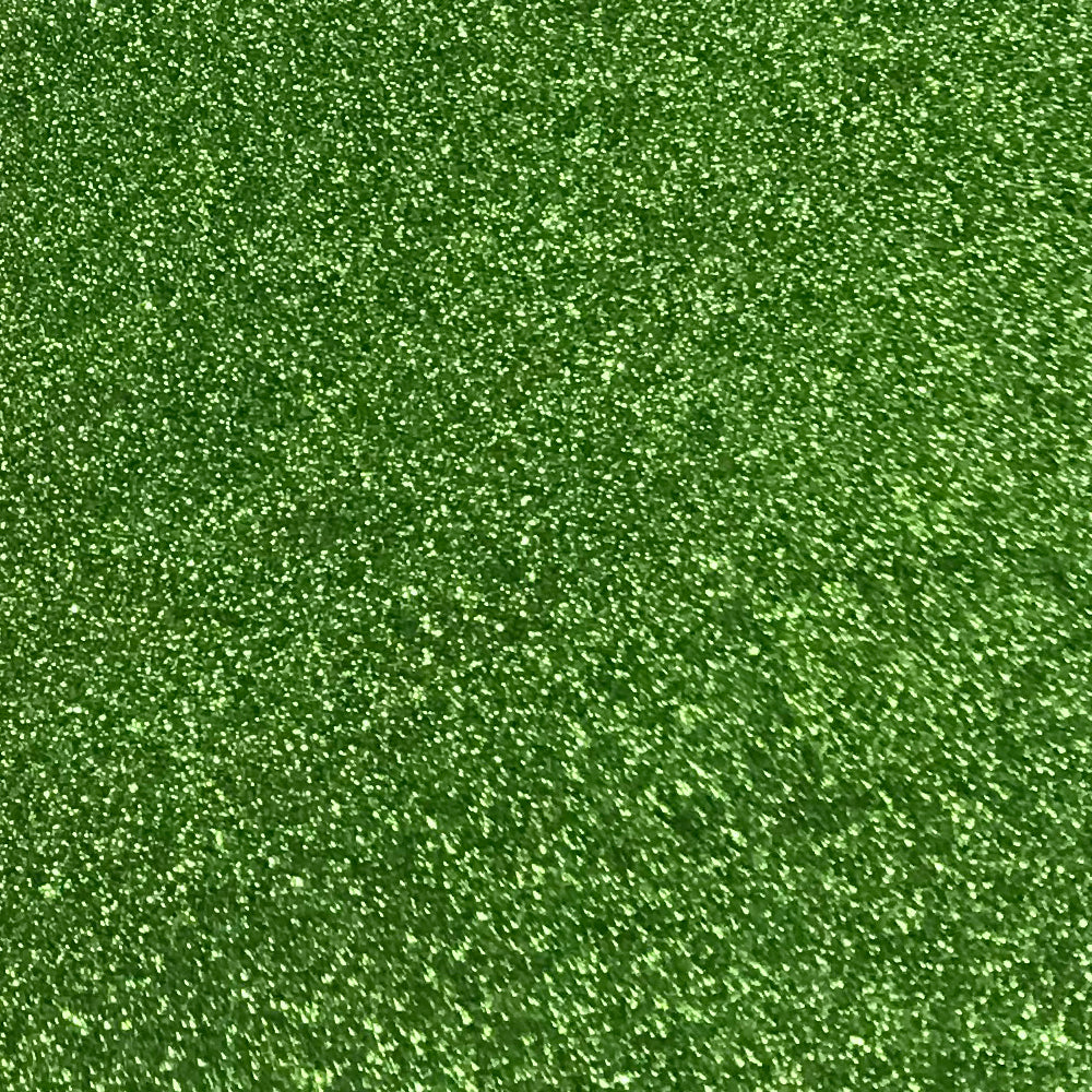 Glitter, Lime Green Heat Transfer Vinyl 19" HTV