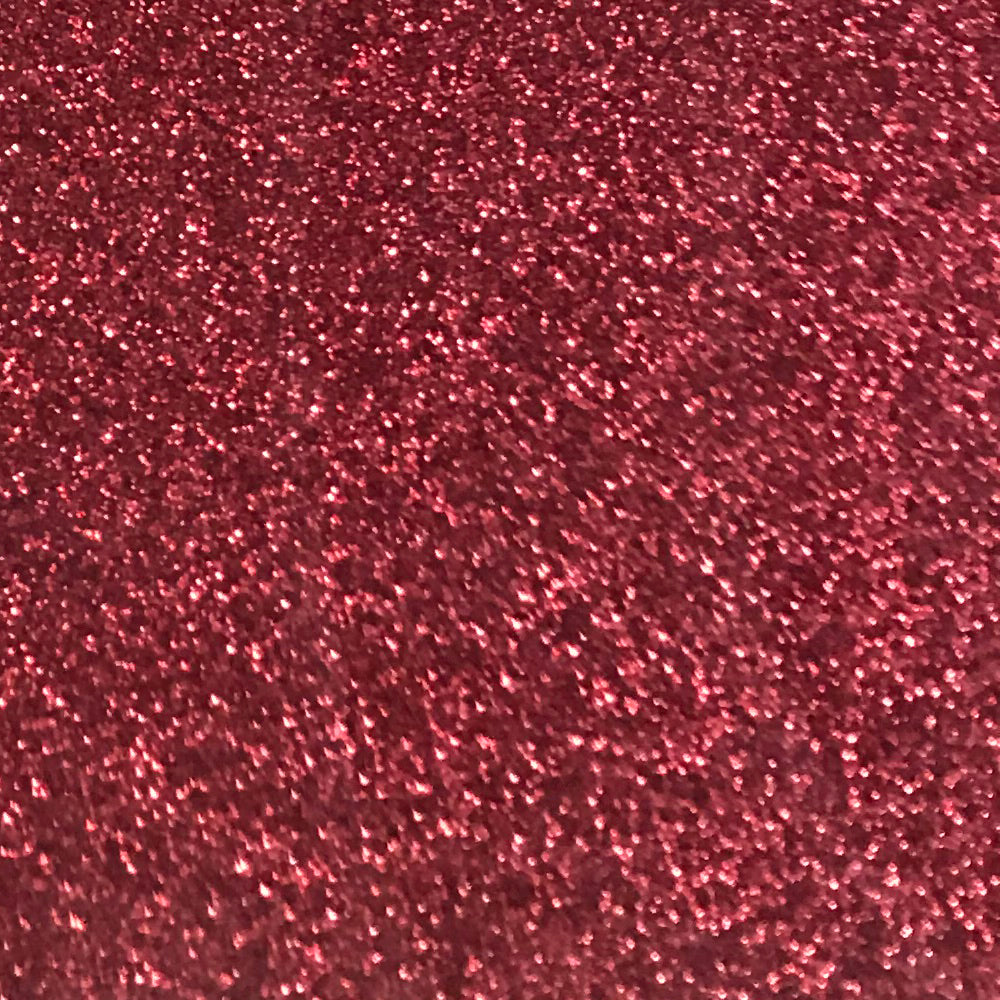 Glitter, Red Heat Transfer Vinyl 19" HTV
