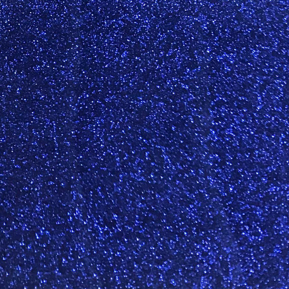 Glitter, Royal Blue Heat Transfer Vinyl 19" HTV