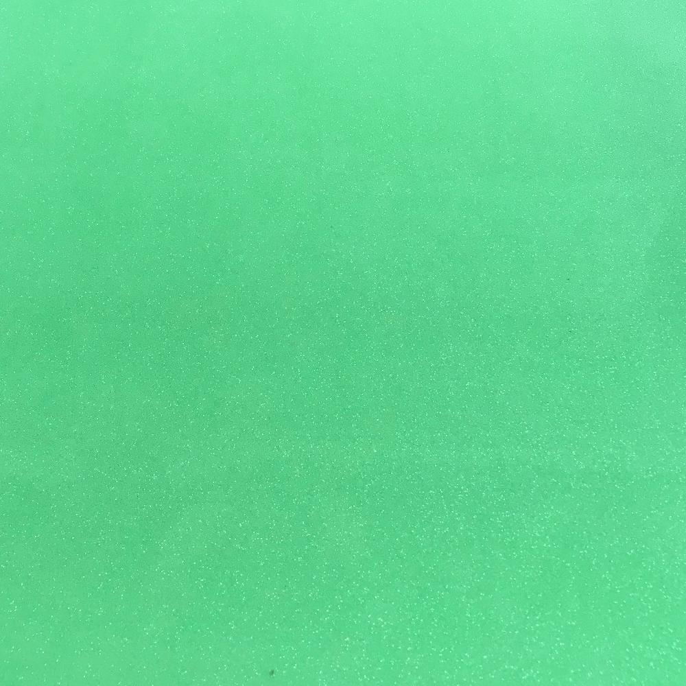 Glitter, Rainbow Neon Green Heat Transfer Vinyl 19" HTV