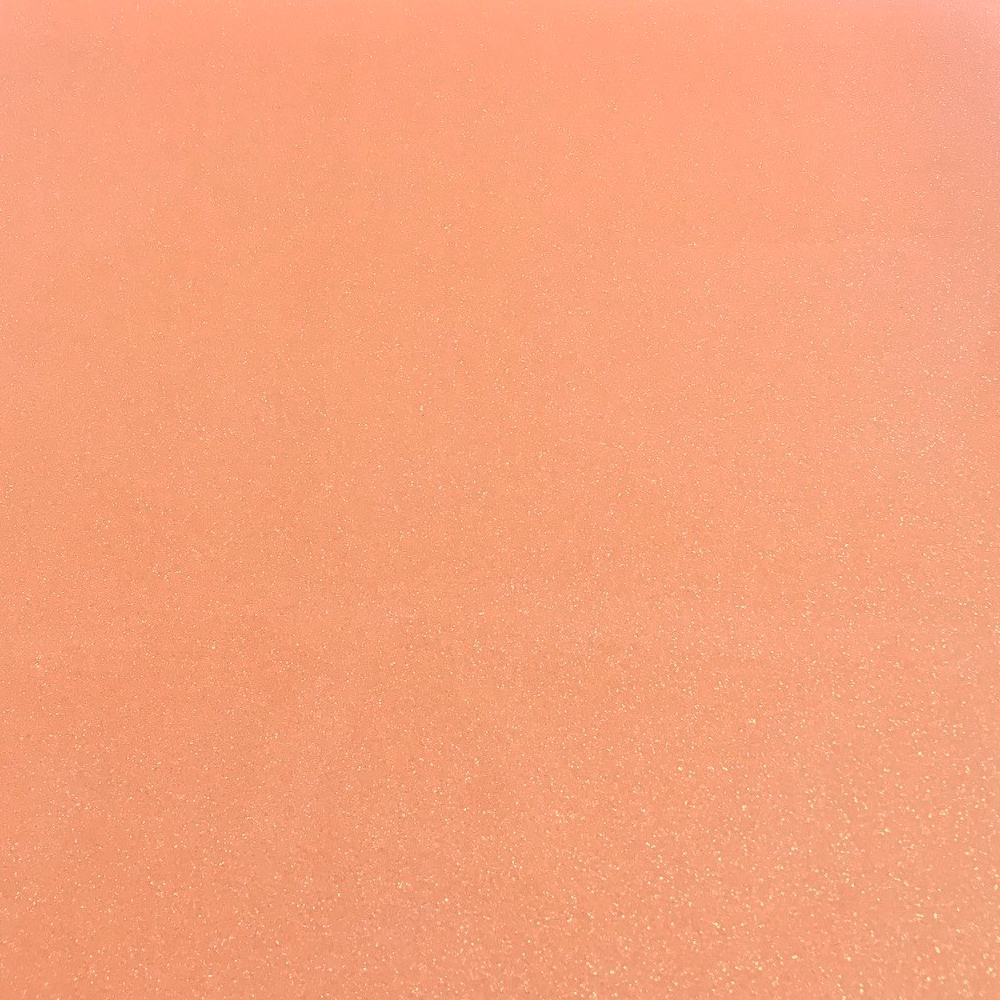 Glitter, Rainbow Neon Orange Heat Transfer Vinyl 19" HTV