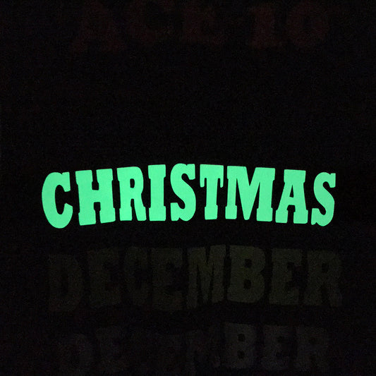 Glow in the Dark, Lime Green 19" Heat Transfer Vinyl HTV