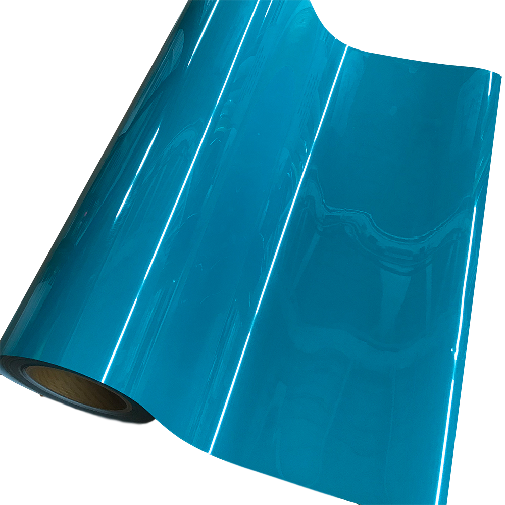 Heat Transfer Vinyl 19" Width AQUA HTV
