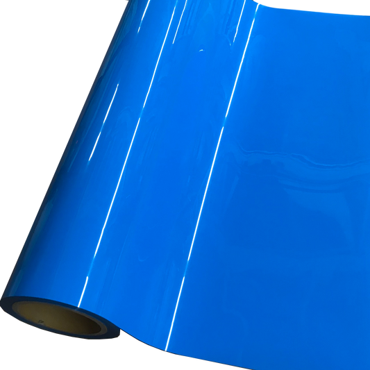 Heat Transfer Vinyl 19" Width BLUE HTV