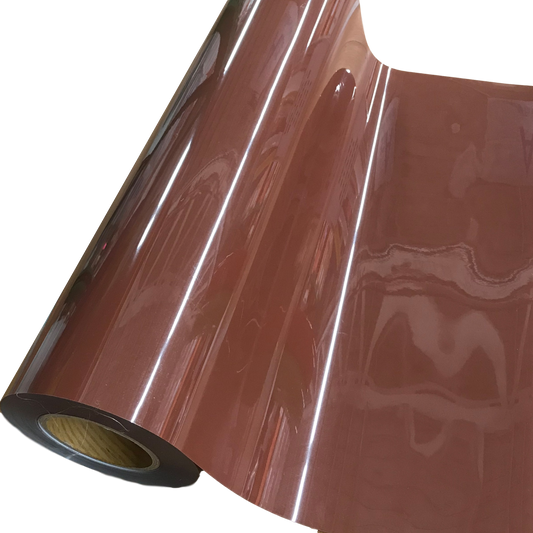 Heat Transfer Vinyl 19" Width BROWN HTV