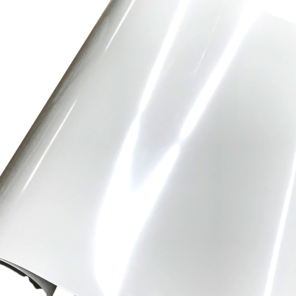 Metallic, White Heat Transfer Vinyl 19"