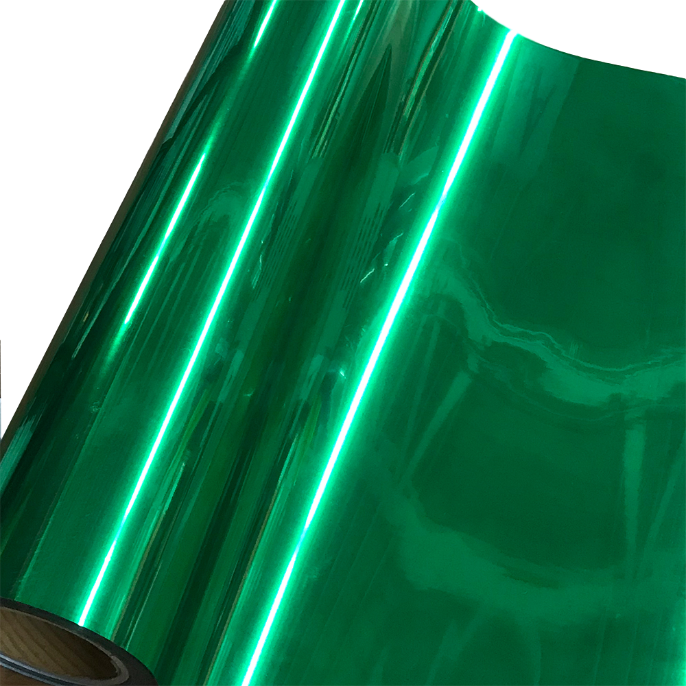 Metallic, Green Heat Transfer Vinyl 19"