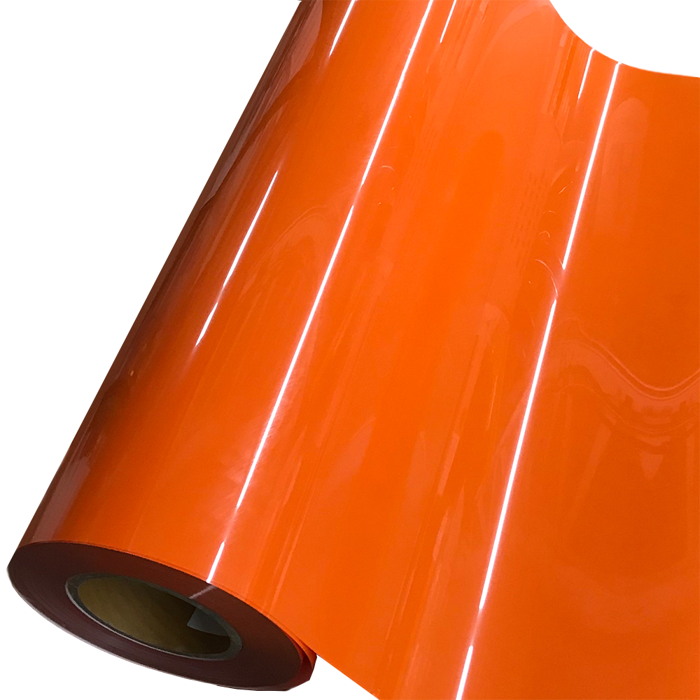 Heat Transfer Vinyl 19" Width ORANGE HTV