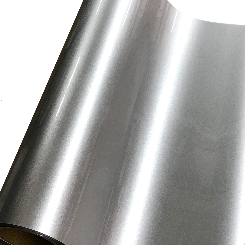 Heat Transfer Vinyl 19" Width SILVER HTV