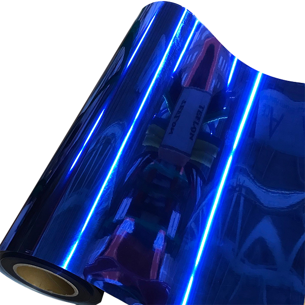 Metallic Canadian Blue Heat Transfer Vinyl 54yds x 19" HTV