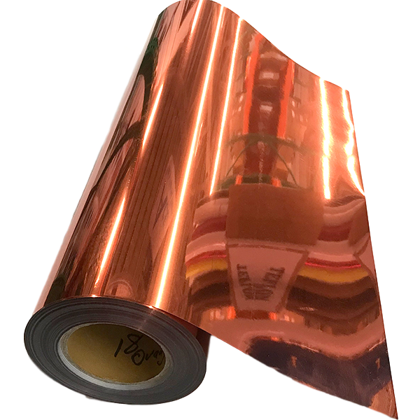 Metallic Orange  Heat Transfer Vinyl 19"