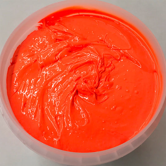 Monarch Plastisol Screen Printing Inks Low Temp Poly / Poly Blend Fluorescent Neon Orange