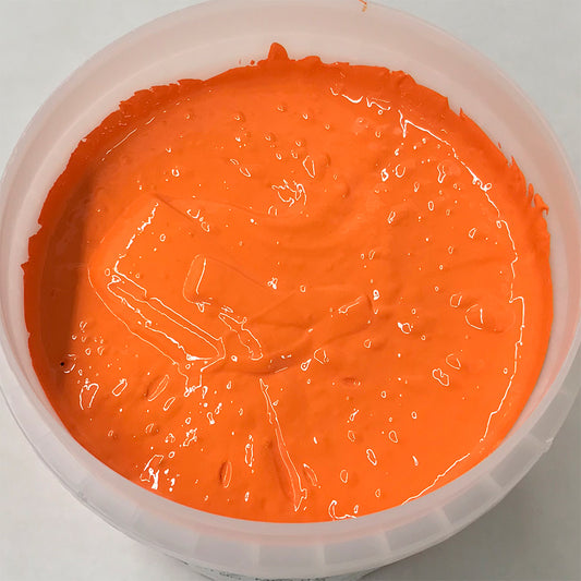 Monarch Plastisol Screen Printing Inks Low Temp Poly / Poly Blend Orange