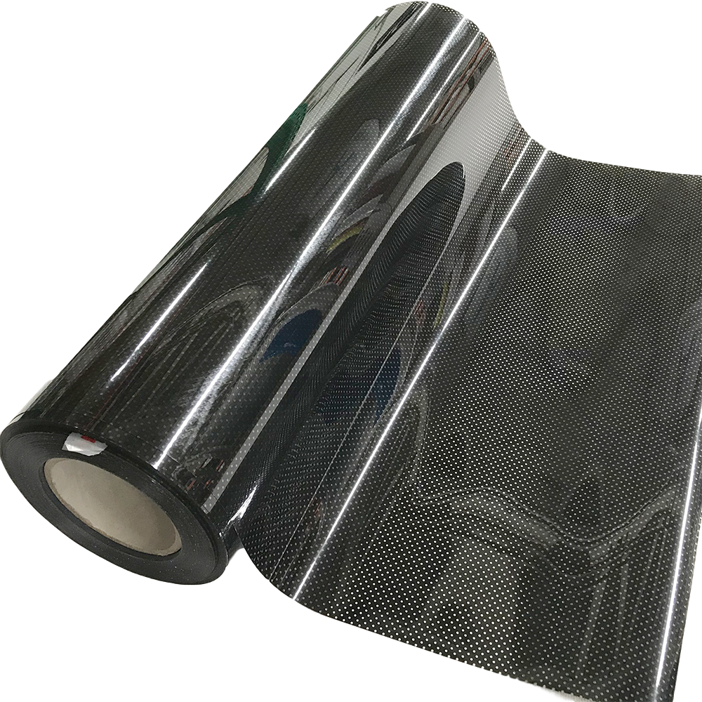 Perforated Black Heat Transfer Vinyl 54yds x 19"