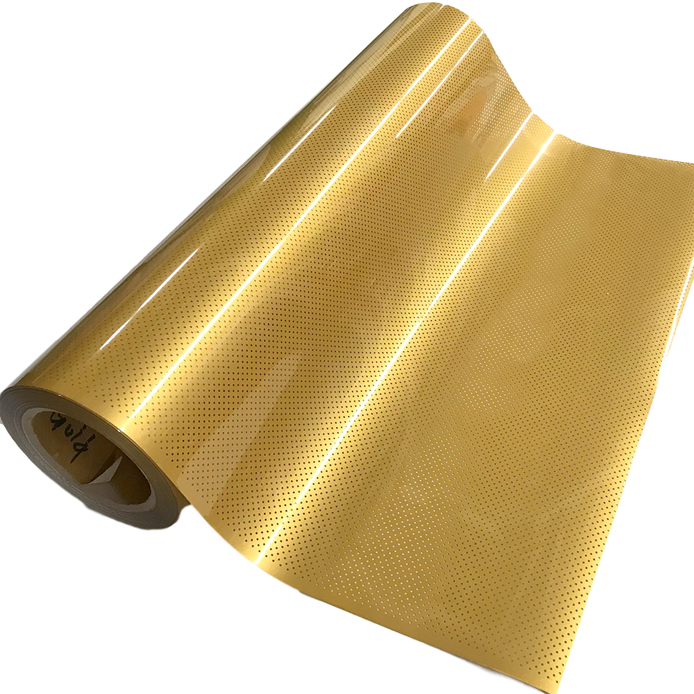 Perforated Gold Heat Transfer Vinyl 54yds x 19"