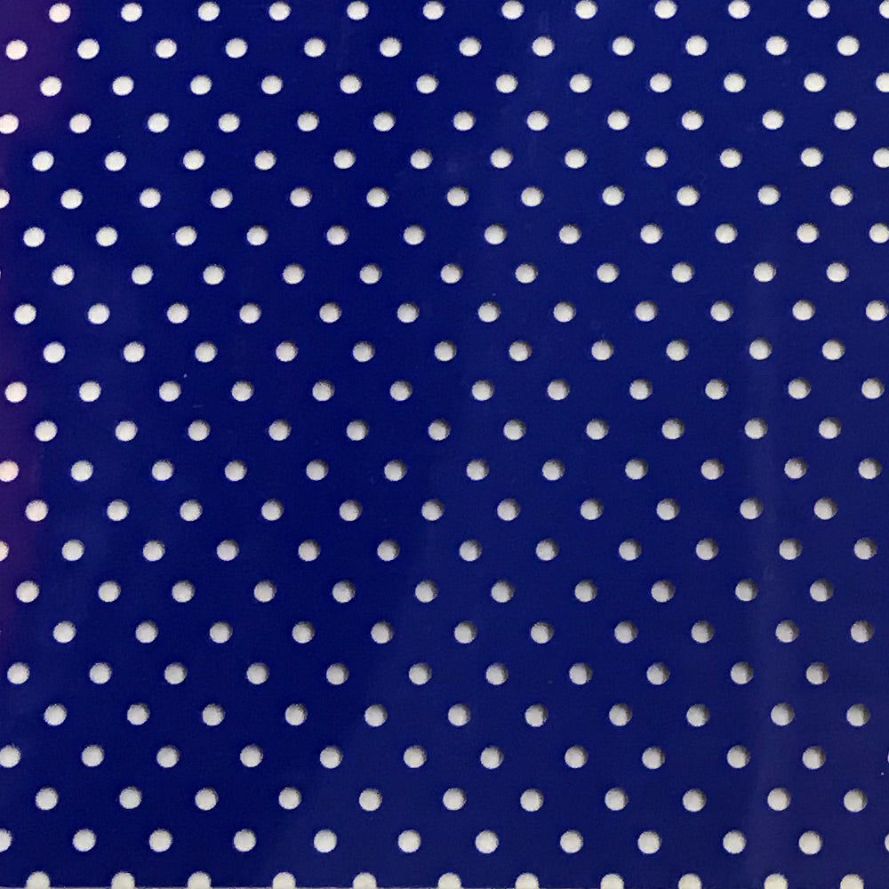 Perforated Royal Blue Heat Transfer Vinyl 54yds x 19"