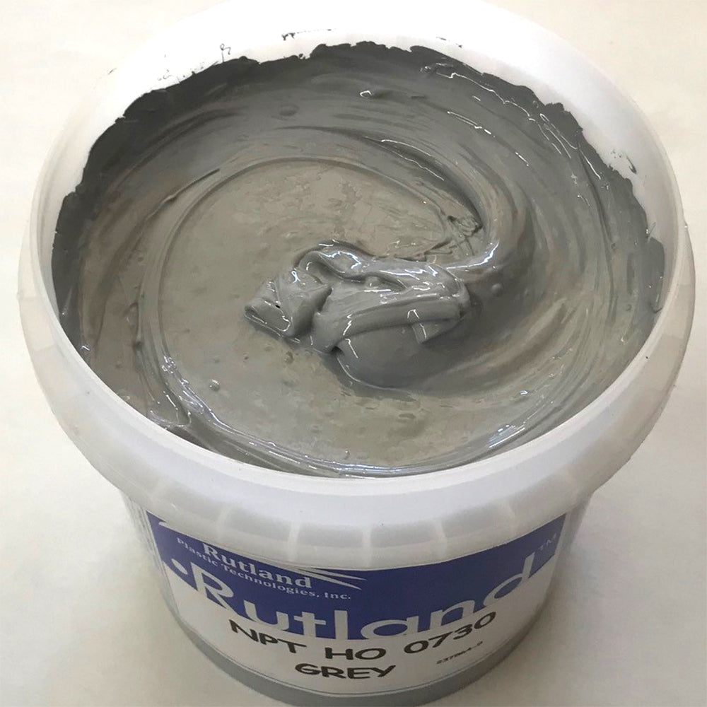 RUTLAND EH0730 NPT HIGH OPACITY GREY PLASTISOL OIL BASE INK FOR SILK SCREEN PRINTING
