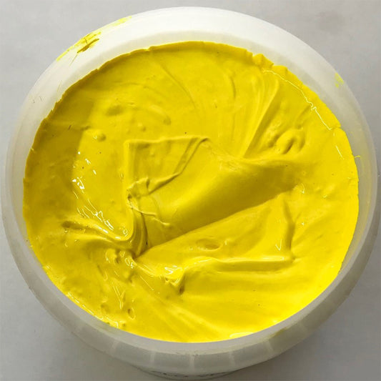 RUTLAND M34037 NPT OPAQUE FLUOR YELLOW PLASTISOL OIL BASE INK FOR SCREEN PRINTING