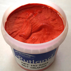 RUTLAND EH5203 NPT HIGH OPACITY BRIGHT ORANGE PLASTISOL OIL BASE INK FOR SILK SCREEN PRINTING
